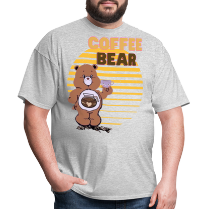 Coffee Bear 2 T-Shirt - heather gray