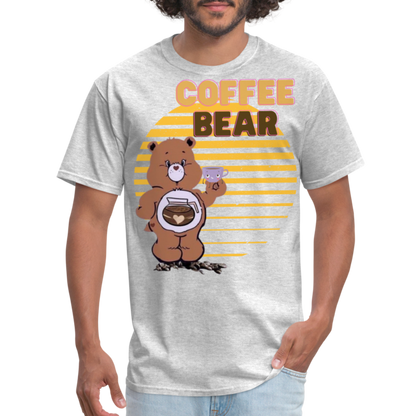 Coffee Bear 2 T-Shirt - heather gray