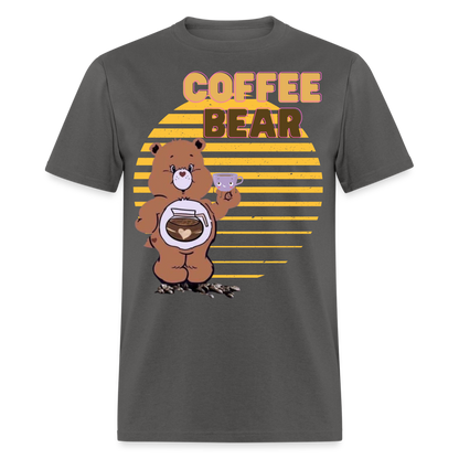 Coffee Bear 2 T-Shirt - charcoal
