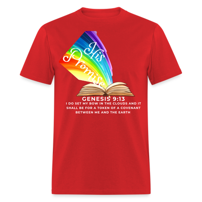 His Promise 2 T-Shirt - red