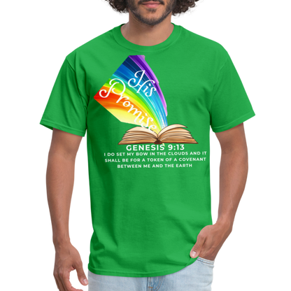 His Promise 2 T-Shirt - bright green