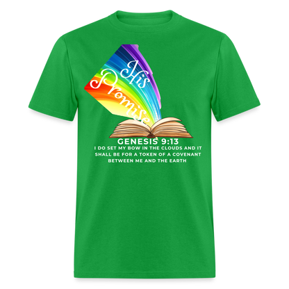 His Promise 2 T-Shirt - bright green