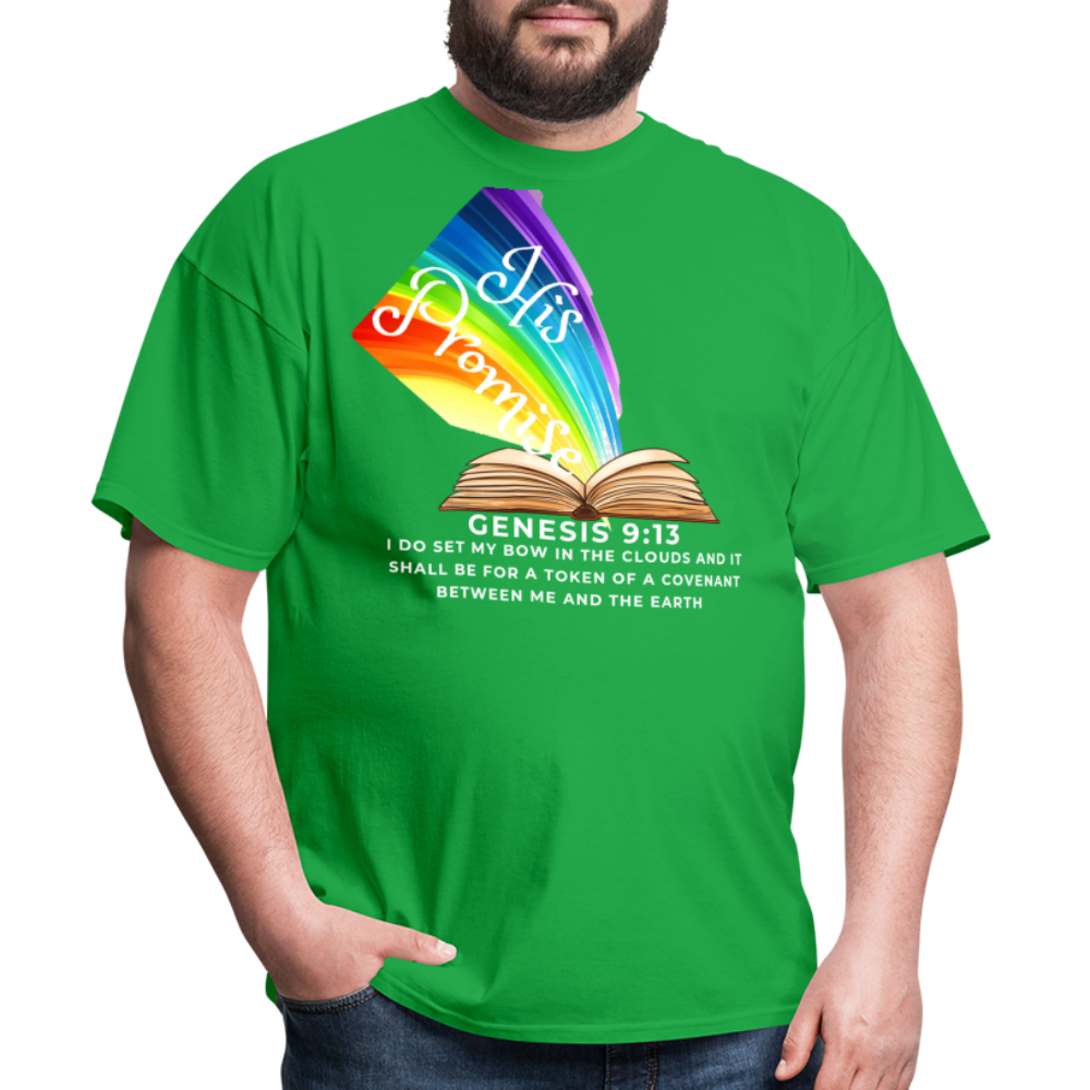 His Promise 2 T-Shirt - bright green