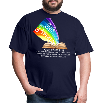 His Promise 2 T-Shirt - navy