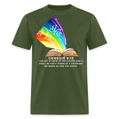 His Promise 2 T-Shirt - military green