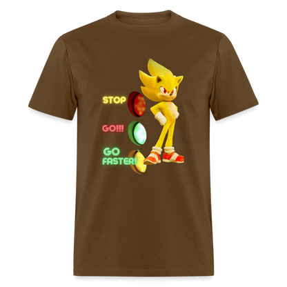 Go Faster T-Shirt - brown