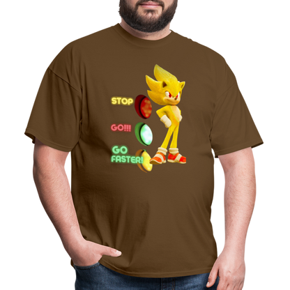Go Faster T-Shirt - brown