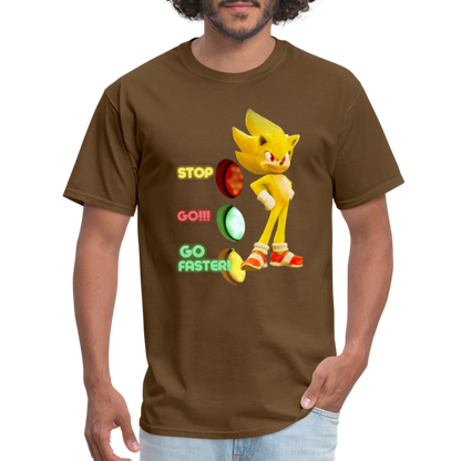 Go Faster T-Shirt - brown