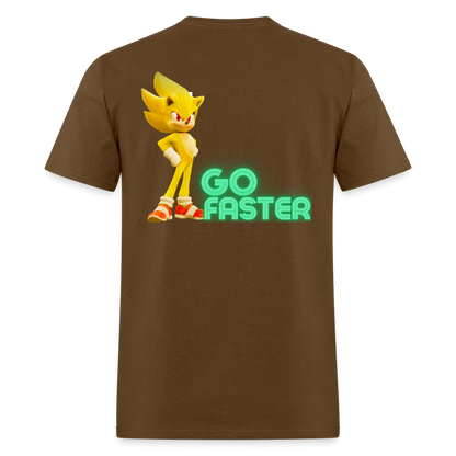 Go Faster T-Shirt - brown