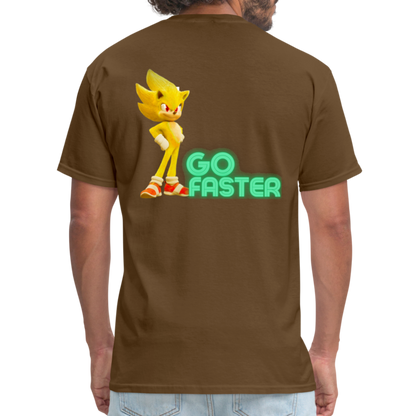Go Faster T-Shirt - brown