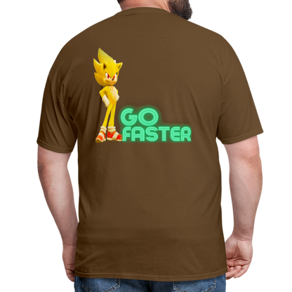 Go Faster T-Shirt - brown