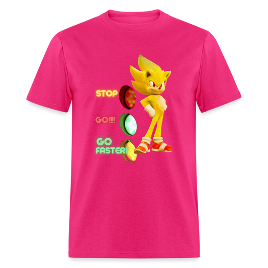 Go Faster T-Shirt - fuchsia