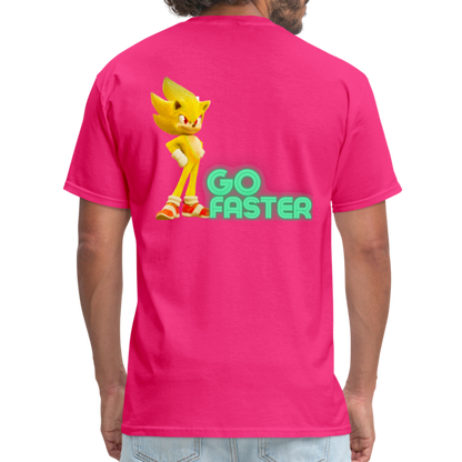Go Faster T-Shirt - fuchsia