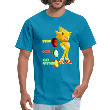 Go Faster T-Shirt - turquoise