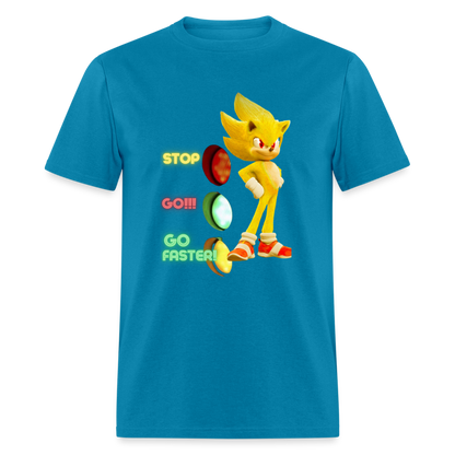 Go Faster T-Shirt - turquoise