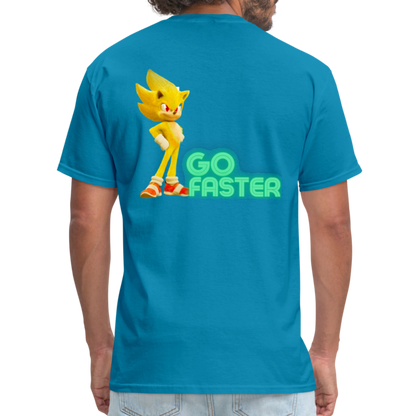 Go Faster T-Shirt - turquoise