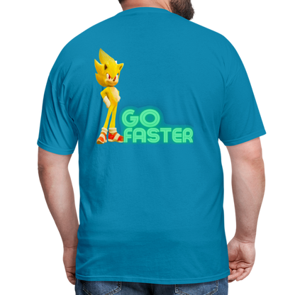Go Faster T-Shirt - turquoise