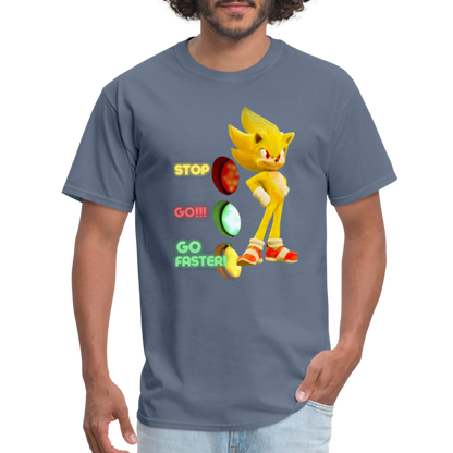 Go Faster T-Shirt - denim