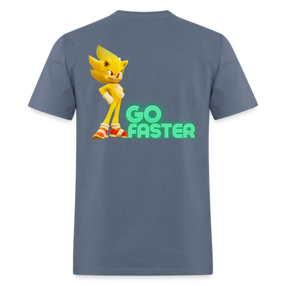 Go Faster T-Shirt - denim