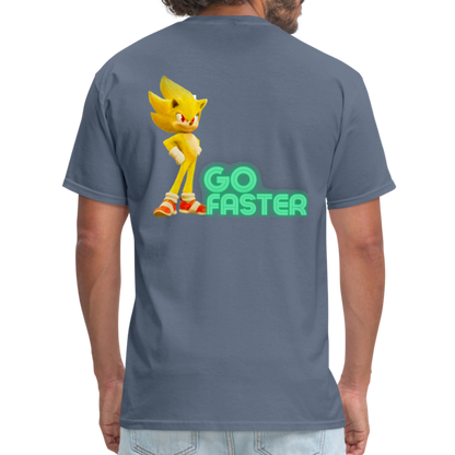 Go Faster T-Shirt - denim