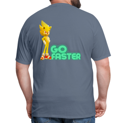 Go Faster T-Shirt - denim