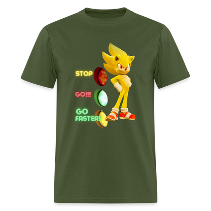 Go Faster T-Shirt - military green