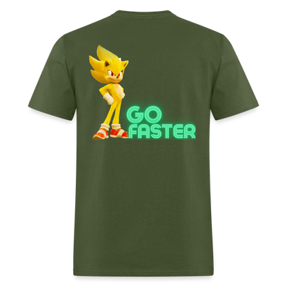 Go Faster T-Shirt - military green