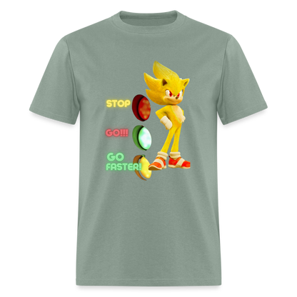 Go Faster T-Shirt - sage