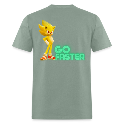 Go Faster T-Shirt - sage
