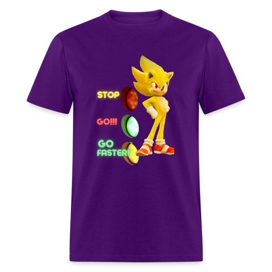 Go Faster 2 T-Shirt - purple