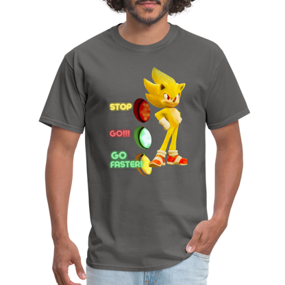 Go Faster 3 T-Shirt - charcoal
