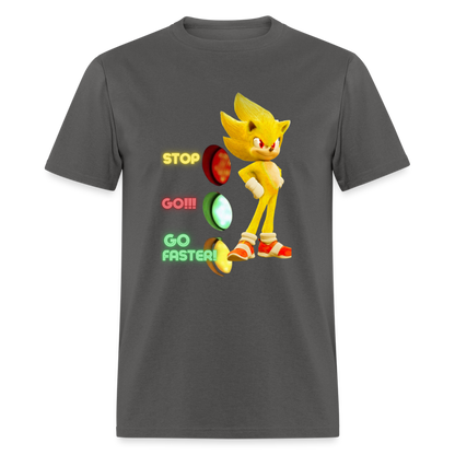 Go Faster 3 T-Shirt - charcoal