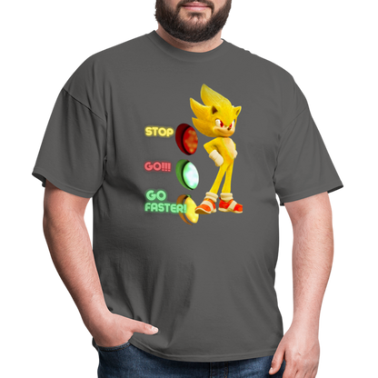 Go Faster 3 T-Shirt - charcoal
