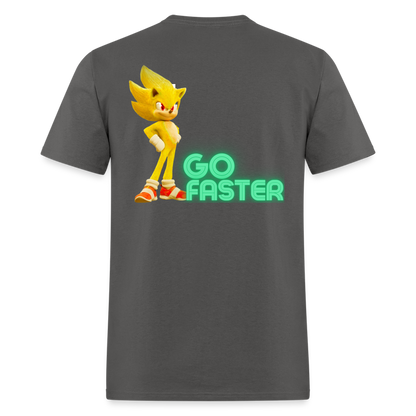 Go Faster 3 T-Shirt - charcoal