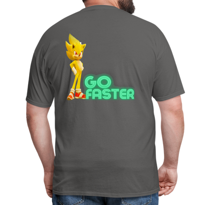 Go Faster 3 T-Shirt - charcoal