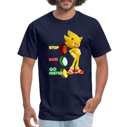Go Faster 3 T-Shirt - navy