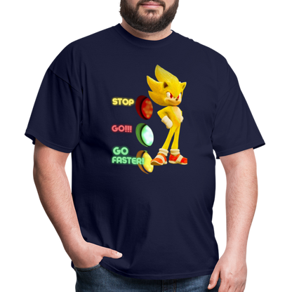 Go Faster 3 T-Shirt - navy
