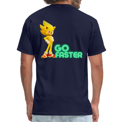 Go Faster 3 T-Shirt - navy