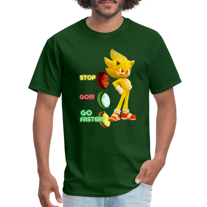 Go Faster 3 T-Shirt - forest green