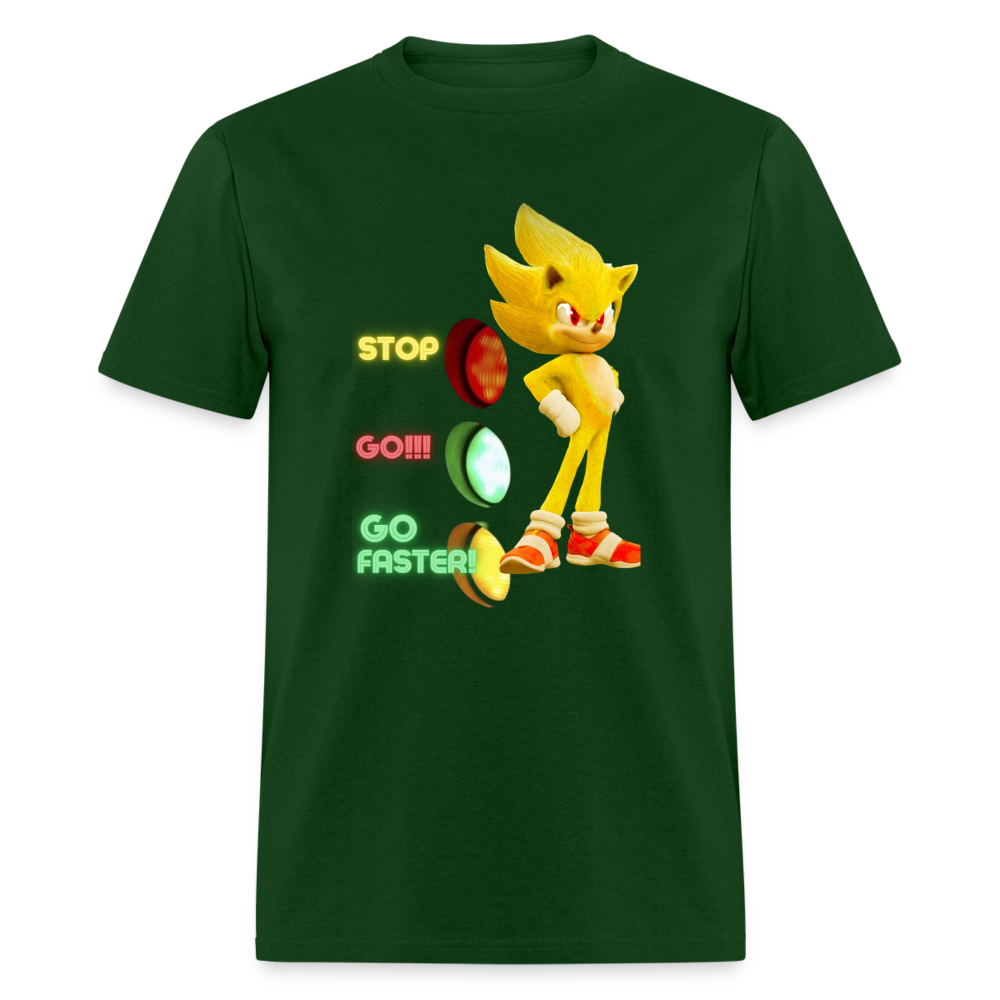 Go Faster 3 T-Shirt - forest green