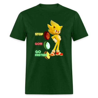 Go Faster 3 T-Shirt - forest green