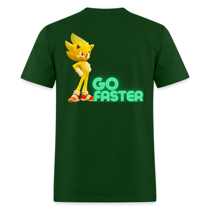 Go Faster 3 T-Shirt - forest green