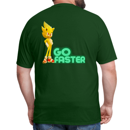 Go Faster 3 T-Shirt - forest green