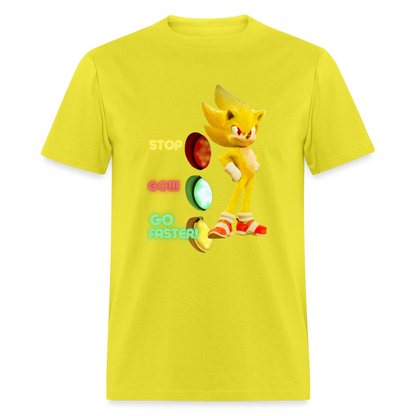 Go Faster 3 T-Shirt - yellow