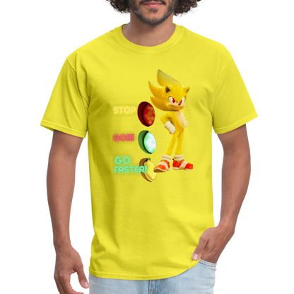 Go Faster 3 T-Shirt - yellow