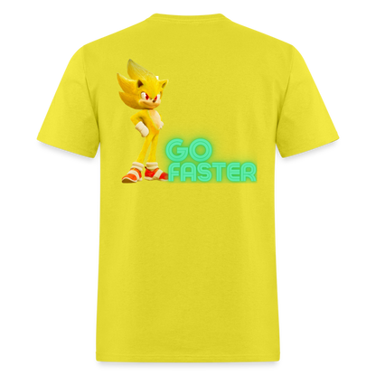 Go Faster 3 T-Shirt - yellow
