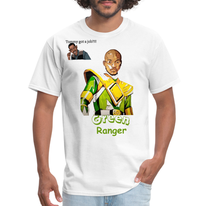 Green Ranger T-Shirt - white