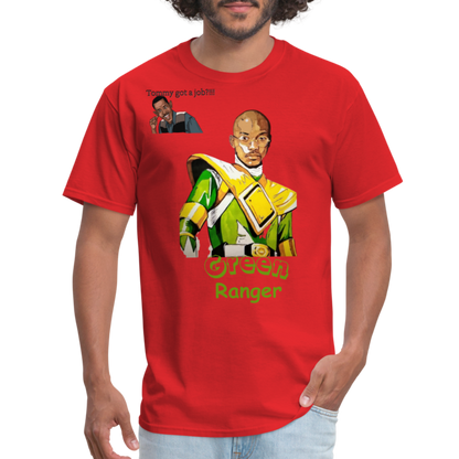 Green Ranger T-Shirt - red