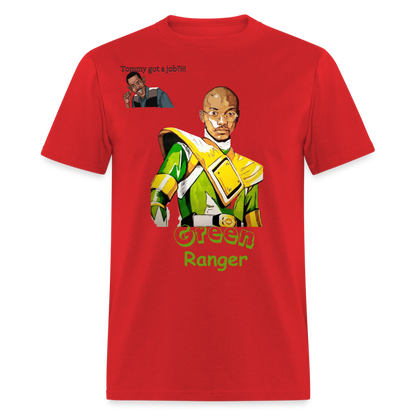 Green Ranger T-Shirt - red