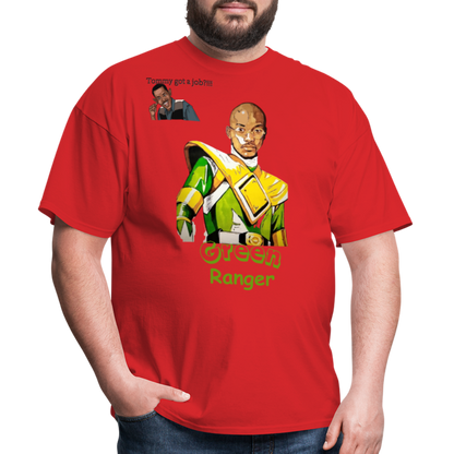 Green Ranger T-Shirt - red